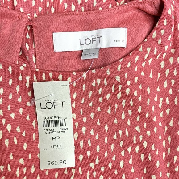 NWT Women AnnTaylor Loft MP Sleeveless Dress - Picture 6 of 7